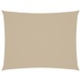 Toldo de vela rectangular tela Oxford beige 3x4,5 m en Sombrillas | Comprar online en Foru.es