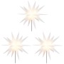 Lámpara de Navidad LED plegable 3 unidades blanco 57 cm en Decoración Festiva y Estacional | Comprar online en Foru.es
