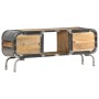 Mueble de TV madera maciza de mango 110x30x42 cm de vidaXL, Muebles TV - Ref: Foro24-339711, Precio: 224,23 €, Descuento: %