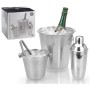 Excellent Houseware Juego de accesorios de bar acero inoxidable de Excellent Houseware, Cocteleras - Ref: Foro24-424155, Prec...