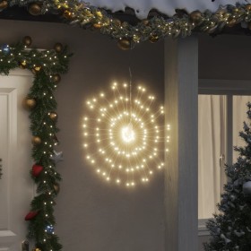 Luces de Navidad de estrellas 8 uds 140 LED blanco cálido 17 cm en Decoración Festiva y Estacional | Comprar online en Foru.es