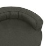 Colchón para cama de perro ergonómico gris oscuro 75x53 cm en Camas para perros | Comprar online en Foru.es
