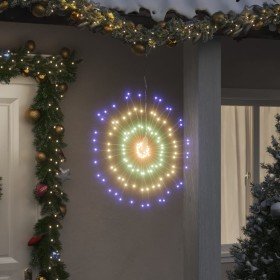 Luces de Navidad de estrellas 8 uds 140 LED de colores 17 cm en Decoración Festiva y Estacional | Comprar online en Foru.es