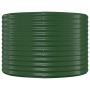 Jardinera arriate acero galvanizado verde 100x100x68 cm en Macetas y jardineras | Comprar online en Foru.es