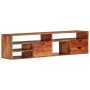 Mueble de TV de madera maciza de acacia 140x30x35 cm de vidaXL, Muebles TV - Ref: Foro24-340301, Precio: 225,46 €, Descuento: %
