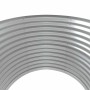 Jardinera arriate acero galvanizado plata 100x100x68 cm en Macetas y jardineras | Comprar online en Foru.es