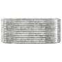 Jardinera arriate acero galvanizado gris 175x100x68 cm en Macetas y jardineras | Comprar online en Foru.es