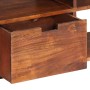 Mueble de TV de madera maciza de acacia 140x30x35 cm de vidaXL, Muebles TV - Ref: Foro24-340301, Precio: 225,46 €, Descuento: %