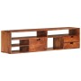 Mueble de TV de madera maciza de acacia 140x30x35 cm de vidaXL, Muebles TV - Ref: Foro24-340301, Precio: 225,46 €, Descuento: %