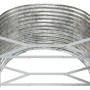 Jardinera arriate acero galvanizado plata 322x100x68 cm en Macetas y jardineras | Comprar online en Foru.es