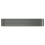 Jardinera arriate acero galvanizado gris 396x100x68 cm en Macetas y jardineras | Comprar online en Foru.es