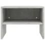 Mesita de noche madera contrachapada gris hormigón 40x30x30 cm de vidaXL, Mesitas de noche - Ref: Foro24-800071, Precio: 29,0...