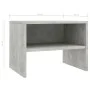 Mesita de noche madera contrachapada gris hormigón 40x30x30 cm de vidaXL, Mesitas de noche - Ref: Foro24-800071, Precio: 29,0...