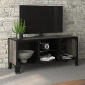 Mueble de TV metal y MDF gris 105x36x47 cm de vidaXL, Muebles TV - Ref: Foro24-335910, Precio: 90,23 €, Descuento: %