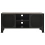 Mueble de TV metal y MDF gris 105x36x47 cm de vidaXL, Muebles TV - Ref: Foro24-335910, Precio: 91,05 €, Descuento: %