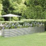 Jardinera arriate acero recubrimiento polvo plata 507x100x68 cm en Macetas y jardineras | Comprar online en Foru.es