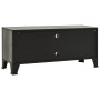 Mueble de TV metal y MDF gris 105x36x47 cm de vidaXL, Muebles TV - Ref: Foro24-335910, Precio: 91,05 €, Descuento: %