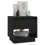 Schwarzer Nachttisch aus Sperrholz, 45 x 34 x 44 cm von vidaXL, Nachttische - Ref: Foro24-809514, Preis: 44,59 €, Rabatt: %