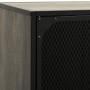 Mueble de TV metal y MDF gris 105x36x47 cm de vidaXL, Muebles TV - Ref: Foro24-335910, Precio: 91,05 €, Descuento: %