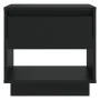 Mesita de noche madera contrachapada negro 45x34x44 cm de vidaXL, Mesitas de noche - Ref: Foro24-809514, Precio: 44,59 €, Des...