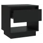Schwarzer Nachttisch aus Sperrholz, 45 x 34 x 44 cm von vidaXL, Nachttische - Ref: Foro24-809514, Preis: 44,59 €, Rabatt: %