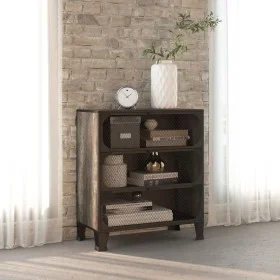 Armario de almacenaje metal y MDF gris 72x36x82 cm de vidaXL, Taquillas y armarios de almacenamiento - Ref: Foro24-335912, Pr...