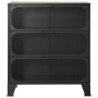 Armario de almacenaje metal y MDF gris 72x36x82 cm de vidaXL, Taquillas y armarios de almacenamiento - Ref: Foro24-335912, Pr...