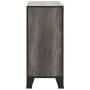 Armario de almacenaje metal y MDF gris 72x36x82 cm de vidaXL, Taquillas y armarios de almacenamiento - Ref: Foro24-335912, Pr...