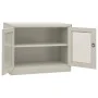 Armario de oficina de acero gris claro 90x40x70 cm de vidaXL, Taquillas y armarios de almacenamiento - Ref: Foro24-335927, Pr...