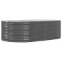 Jardinera elevada antracita 212x140x68 cm acero galvanizado en Macetas y jardineras | Comprar online en Foru.es