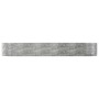 Jardinera arriate acero galvanizado plata 447x140x68 cm en Macetas y jardineras | Comprar online en Foru.es