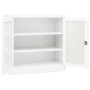 Armario de oficina de acero blanco 90x40x90 cm de vidaXL, Taquillas y armarios de almacenamiento - Ref: Foro24-335930, Precio...