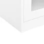 Armario de oficina de acero blanco 90x40x90 cm de vidaXL, Taquillas y armarios de almacenamiento - Ref: Foro24-335930, Precio...