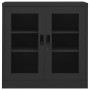 Armario de oficina de acero gris antracita 90x40x90 cm de vidaXL, Taquillas y armarios de almacenamiento - Ref: Foro24-335933...