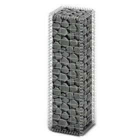 Gabionen-Wandkorb aus verzinktem Draht, 100 x 30 x 30 cm von vidaXL, Zaunpaneele - Ref: Foro24-141038, Preis: 30,01 €, Rabatt: %