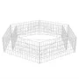 Arriate hexagonal de gaviones 200x173x40 cm de vidaXL, Maceteros y jardineras - Ref: Foro24-142536, Precio: 65,10 €, Descuent...