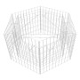 Arriate hexagonal de gaviones 100x90x50 cm de vidaXL, Maceteros y jardineras - Ref: Foro24-142532, Precio: 49,53 €, Descuento: %