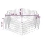 Arriate hexagonal de gaviones 160x140x50 cm de vidaXL, Maceteros y jardineras - Ref: Foro24-142534, Precio: 64,96 €, Descuent...