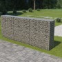 Muro de gaviones con cubiertas acero galvanizado 300x50x150 cm de vidaXL, Paneles de vallas - Ref: Foro24-143593, Precio: 227...