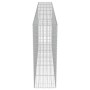 Muro de gaviones con cubiertas acero galvanizado 300x50x150 cm de vidaXL, Paneles de vallas - Ref: Foro24-143593, Precio: 227...
