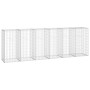 Muro de gaviones con cubiertas acero galvanizado 300x50x100 cm de vidaXL, Paneles de vallas - Ref: Foro24-143592, Precio: 125...