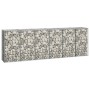 Muro de gaviones con cubiertas acero galvanizado 300x50x100 cm de vidaXL, Paneles de vallas - Ref: Foro24-143592, Precio: 125...
