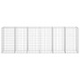 Muro de gaviones con cubiertas acero galvanizado 300x50x100 cm de vidaXL, Paneles de vallas - Ref: Foro24-143592, Precio: 125...