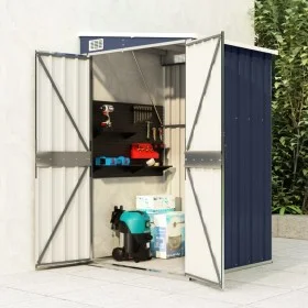 Cobertizo de jardín de pared acero galvanizado 118x100x178 cm de vidaXL, Cobertizos - Ref: Foro24-316219, Precio: 127,91 €, D...