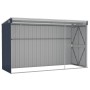 Cobertizo de jardín de pared acero galvanizado 118x288x178 cm de vidaXL, Cobertizos - Ref: Foro24-316227, Precio: 229,79 €, D...