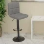 Taburete de cocina de tela gris claro de vidaXL, Taburetes de cocina - Ref: Foro24-334272, Precio: 73,16 €, Descuento: %