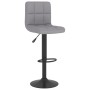 Taburete de cocina de tela gris claro de vidaXL, Taburetes de cocina - Ref: Foro24-334272, Precio: 74,28 €, Descuento: %