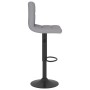 Taburete de cocina de tela gris claro de vidaXL, Taburetes de cocina - Ref: Foro24-334272, Precio: 74,28 €, Descuento: %