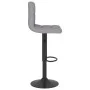 Taburete de cocina de tela gris claro de vidaXL, Taburetes de cocina - Ref: Foro24-334272, Precio: 73,16 €, Descuento: %