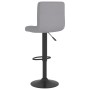 Taburete de cocina de tela gris claro de vidaXL, Taburetes de cocina - Ref: Foro24-334272, Precio: 74,28 €, Descuento: %